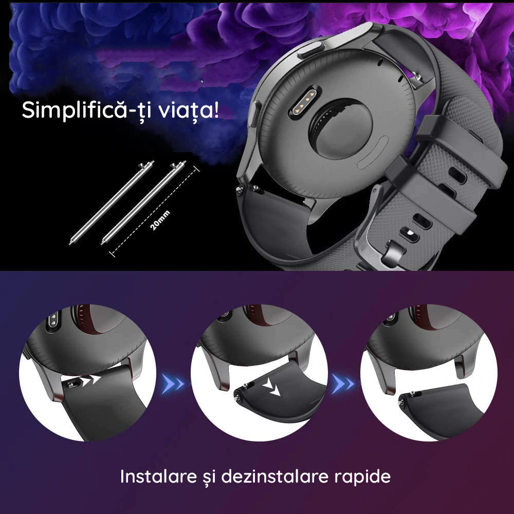 Curea smartwatch silicon Moboid