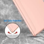 Husa iPad 10.2 inch 9/8/7 2021/2020/2019 Protect cu functie wake-up/sleep, rose gold