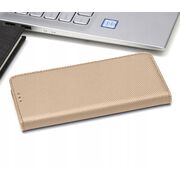 Husa Oppo A12 Wallet Smart Magnet, gold