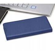 Husa Oppo A15s, A15, A35 Wallet Smart Magnet, navy blue