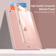 Husa Infiland Crystal pentru iPad Air 4 2020 si iPad Air 5 rose gold