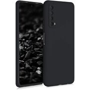 Husa pentru Huawei P Smart 2021 Liquid Silicone, negru