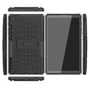 Husa tableta Samsung Galaxy Tab A7 Lite 8.7 2021 T220/T225 Shockproof ArmorLok de tip stand - negru
