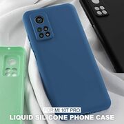 Husa pentru Xiaomi Mi 10T/Mi 10T Pro Liquid Silicone, navy blue