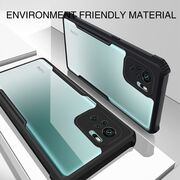 Husa pentru Xiaomi Redmi Note 10 4G / 10S, Rzants Shield, negru-clear