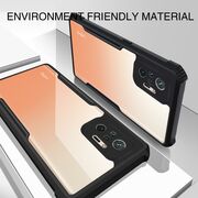 Husa pentru Xiaomi Redmi Note 10 Pro, Rzants Shield, negru-clear