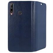 Husa pentru Huawei P40 Lite E Book FlipCase magnetic, navy blue