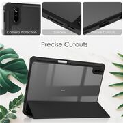 Husa pentru tableta Huawei MatePad 11, Armored ProCase cu suport M-Pencil, dark green - transparent