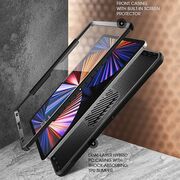 Husa cu folie integrata iPad Pro 11 2022, 2021, 2020 Supcase Unicorn Beetle Pro Pencil, negru