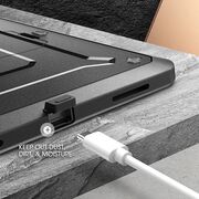 Husa cu folie integrata iPad Pro 11 2022, 2021, 2020 Supcase Unicorn Beetle Pro Pencil, negru