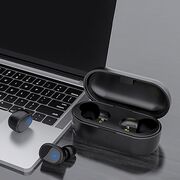 Casti Ausdom Wireless In-ear Bluetooth 5.0 TWS ANC Earphones (Active Noise Canceling) TW01S, negru
