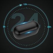 Casti Ausdom Wireless In-ear Bluetooth 5.0 TWS ANC Earphones (Active Noise Canceling) TW01S, negru