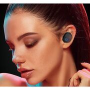 Casti Ausdom Wireless In-ear Bluetooth 5.0 TWS ANC Earphones (Active Noise Canceling) TW01S, negru