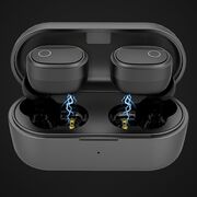 Casti Ausdom Wireless In-ear Bluetooth 5.0 TWS ANC Earphones (Active Noise Canceling) TW01S, negru