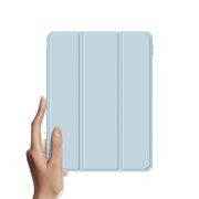 Husa pentru iPad Pro 12.9 inch 2022, 2021, 2020 Multi-angle Stand Smart Sleep Function, blue