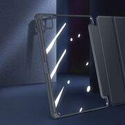 Husa pentru iPad Pro 12.9 inch 2022, 2021, 2020 Multi-angle Stand Smart Sleep Function, negru