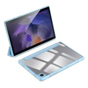 Husa pentru Samsung Galaxy Tab A8 10.5 2021 X200, X205 Dux Ducis Toby Armor Flip Smart Case, functie stand, blue