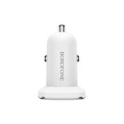 Incarcator Auto Borofone BZ12 2xUSB 2.4A Alb