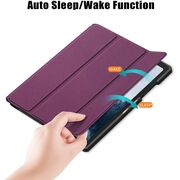 Husa pentru Samsung Galaxy Tab A7 Protect cu functie wake-up/sleep, mov