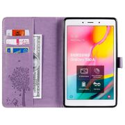 Husa pentru Samsung Galaxy Tab A 8.0 2019 T290/T295 wallet, mov