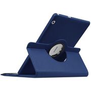 Husa pentru Huawei MediaPad T3 10 9.6 inch MagiCase rotativa de tip stand, navy blue