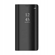 Husa Huawei P40 Lite FlipCase Clear View, negru