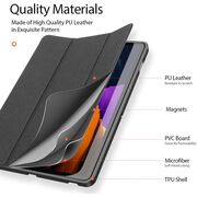 Husa pentru tableta Samsung Galaxy Tab S7 / S8 Dux Ducis Domo, negru