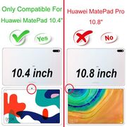 Husa Huawei MatePad 10.4 ProCase tip stand, negru