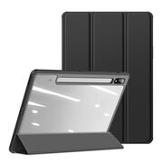 Husa pentru Samsung Galaxy Tab S7 / S8 11 inch Dux Ducis Toby Armor Flip Smart Case, functie stand, negru