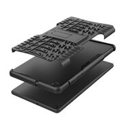 Husa pentru Samsung Galaxy Tab A 8.0 2019 T290/T295 Shockproof de tip stand - negru