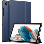 Husa Samsung Galaxy Tab A8 10.5 2021 X200, X205, ProCase UltraSlim de tip stand + stylus, Navy Blue