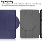 Husa Nokia T20, ProCase Lightweight Slim, trifold de tip stand + stylus cadou, navy blue