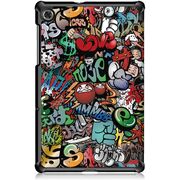 Husa Samsung Galaxy Tab A8 10.5 2021 X200, X205, ProCase UltraSlim de tip stand, graffiti