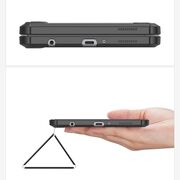 Husa pentru Samsung Galaxy Tab A7 Lite 8.7 inch T220, T225 Dux Ducis Toby Armor Flip Smart Case, functie stand, negru