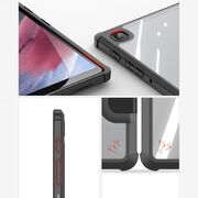 Husa pentru Samsung Galaxy Tab A7 Lite 8.7 inch T220, T225 Dux Ducis Toby Armor Flip Smart Case, functie stand, negru