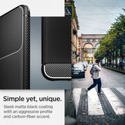 Husa pentru Samsung Galaxy S22 SPIGEN RUGGED ARMOR, matte black