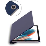Husa pentru Samsung Galaxy Tab A8 10.5 inch 2021 X200, X205 MagiCase rotativa de tip stand, navy blue