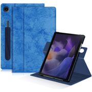 Husa pentru tableta Samsung Galaxy Tab A8 10.5 2021 X200, X205, ProCase rotativa 360 de tip stand, blue