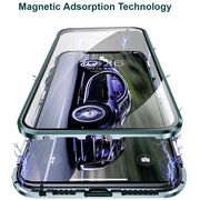 Husa 360 Magnetic Glass pentru iPhone 12 / 12 Pro (sticla fata + spate), negru