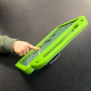 Husa Samsung Galaxy Tab A7 Lite 8.7 inch Panda kids safe Shockproof de tip stand, verde