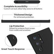 Husa pentru Samsung Galaxy S22 Ultra Slim 0.5 mm, negru