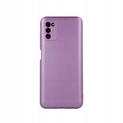 Husa Motorola Moto E7 Power, E7i, metalizata, violet