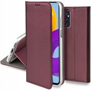 Husa pentru Samsung Galaxy M52 5G Wallet tip carte, burgundy