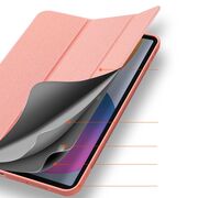Husa pentru iPad Pro 11 inch 2022, 2021, 2020 DUX DUCIS Domo Multi-angle Stand Smart Sleep Function, pink