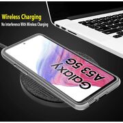Pachet 360: Husa cu folie integrata pentru Samsung Galaxy A53 5G 360 Full Cover (fata+spate), transparent