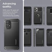 Husa pentru Samsung Galaxy A53 5G SPIGEN RUGGED ARMOR, matte black
