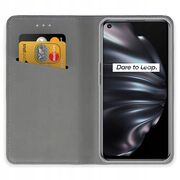 Huse Oppo A96 4G Wallet tip carte, rosu