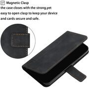 Husa pentru Motorola Moto E7 Power, E7i Wallet Pro tip carte, negru
