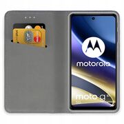 Huse Motorola Moto G51 5G Wallet tip carte, navy blue