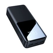 Acumulator extern Joyroom, 20000mAh, 22.5W, 2xUSB, 1xUSB-C, 1xMicroUSB, Display, Negru